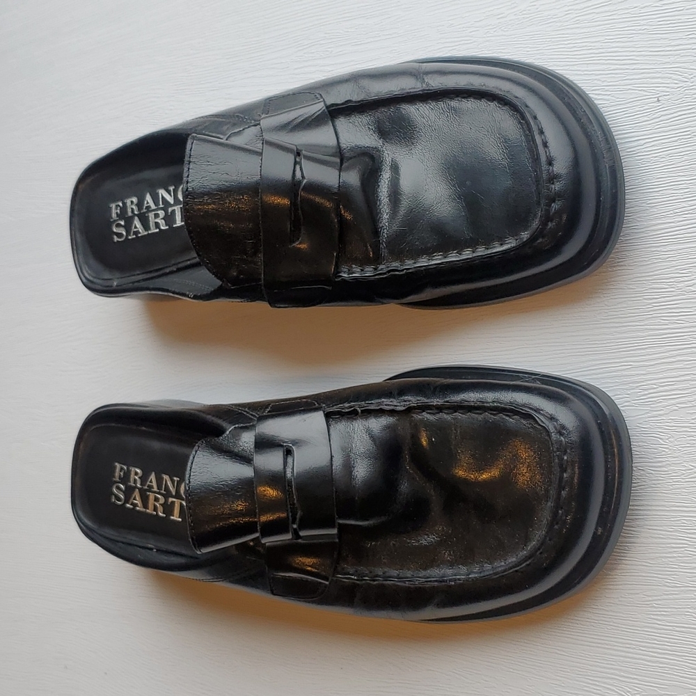 Y2K Franco Sarto Loafer Slides 8